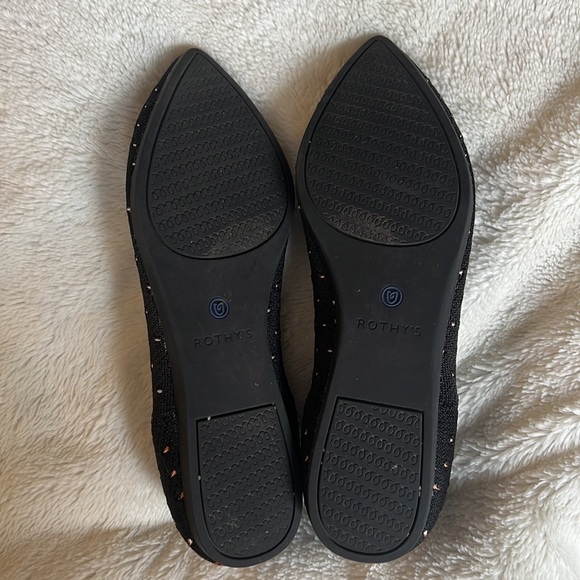 Rothy’s Ivory Polka Dot 8 point - Picture 3 of 4